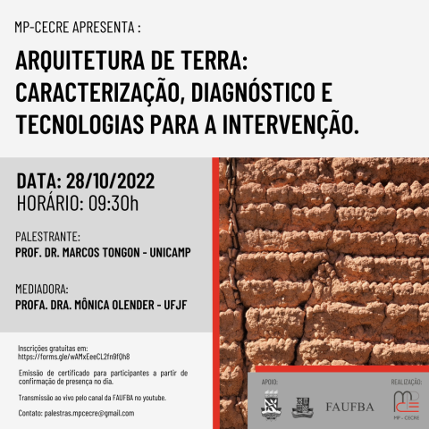 Palestra O escritório Brasil Arquitetura e as intervenções